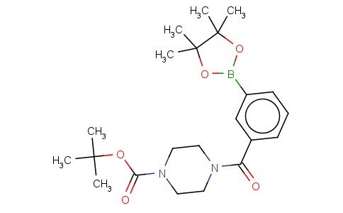 3-(4-BOC-1-PIPERAZINYLCARBONYL)BENZENEBORONIC ACID PINACOL ESTER